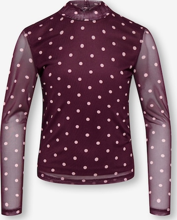 KIDS ONLY GIRL Top 'Erica' in Purple: front