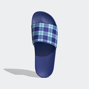 ADIDAS ORIGINALSNatikače s potpeticom 'Adilette' - plava boja