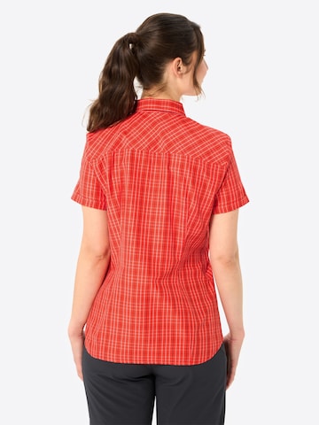 VAUDE Multifunctionele blouse 'Tacun II' in Rood