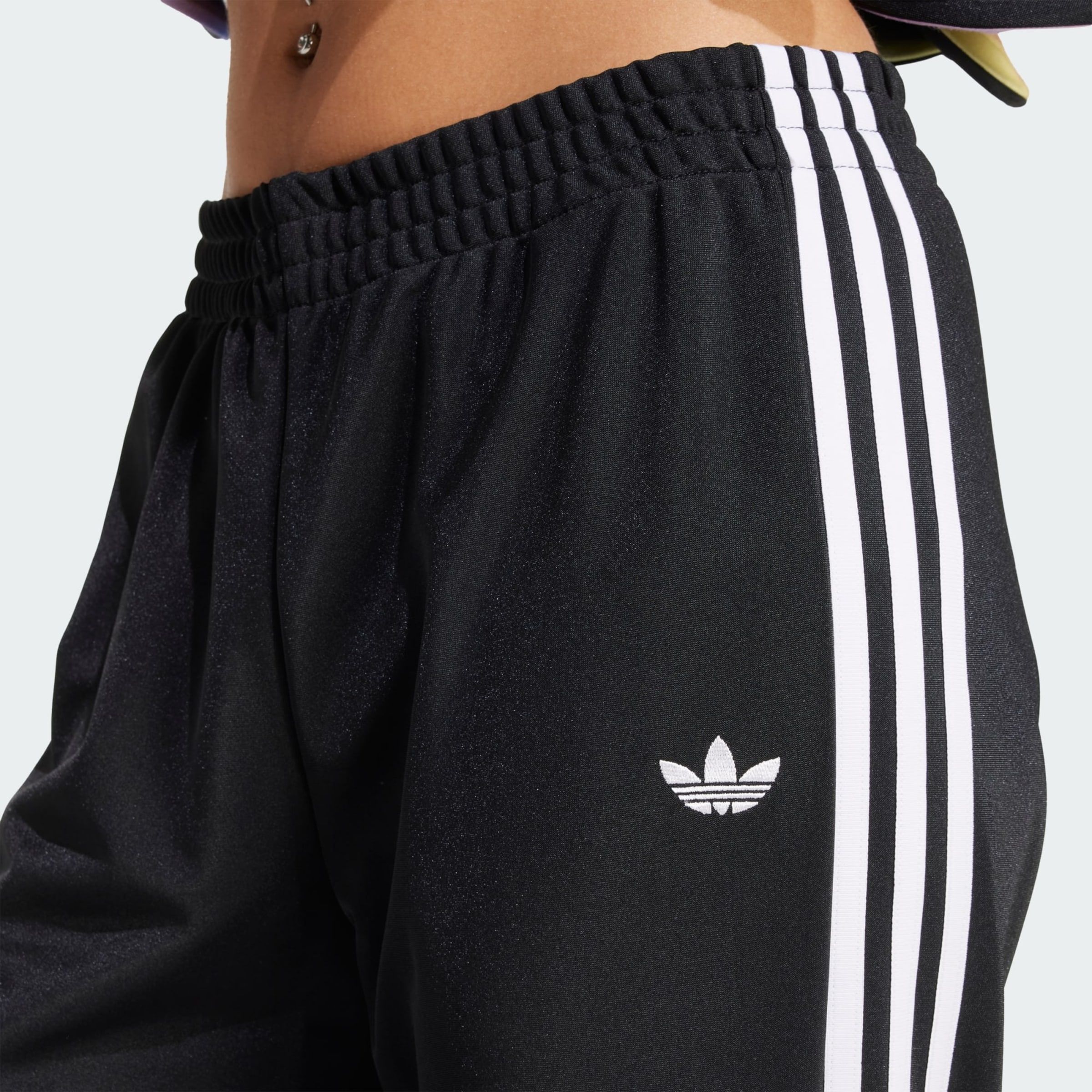 ADIDAS ORIGINALS Evazați Pantaloni 'x Jeremy Scott' pe Negru