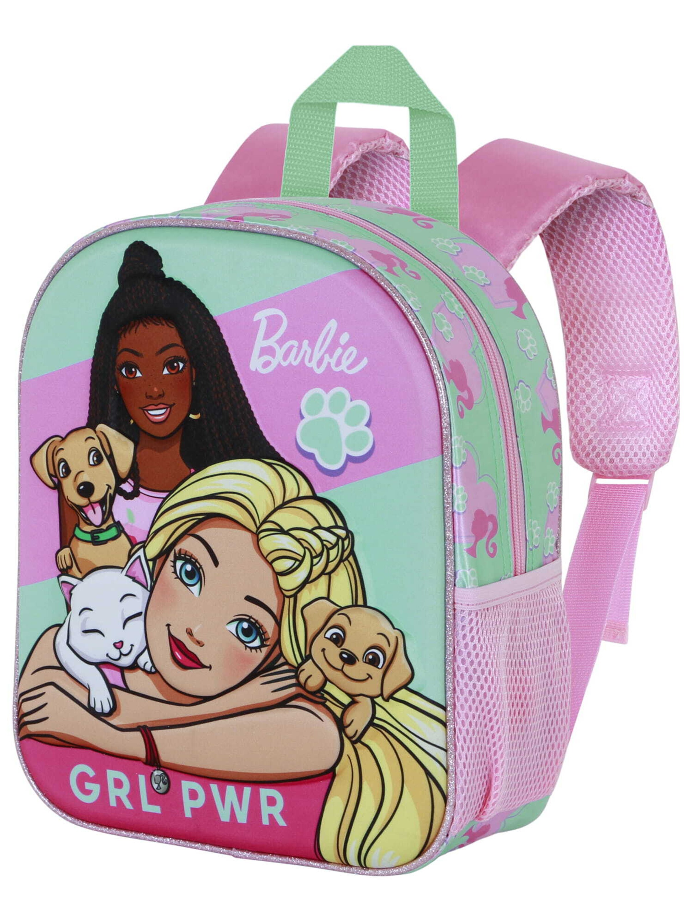 Sac à dos 'Barbie & Friends' Mattel en rose : devant