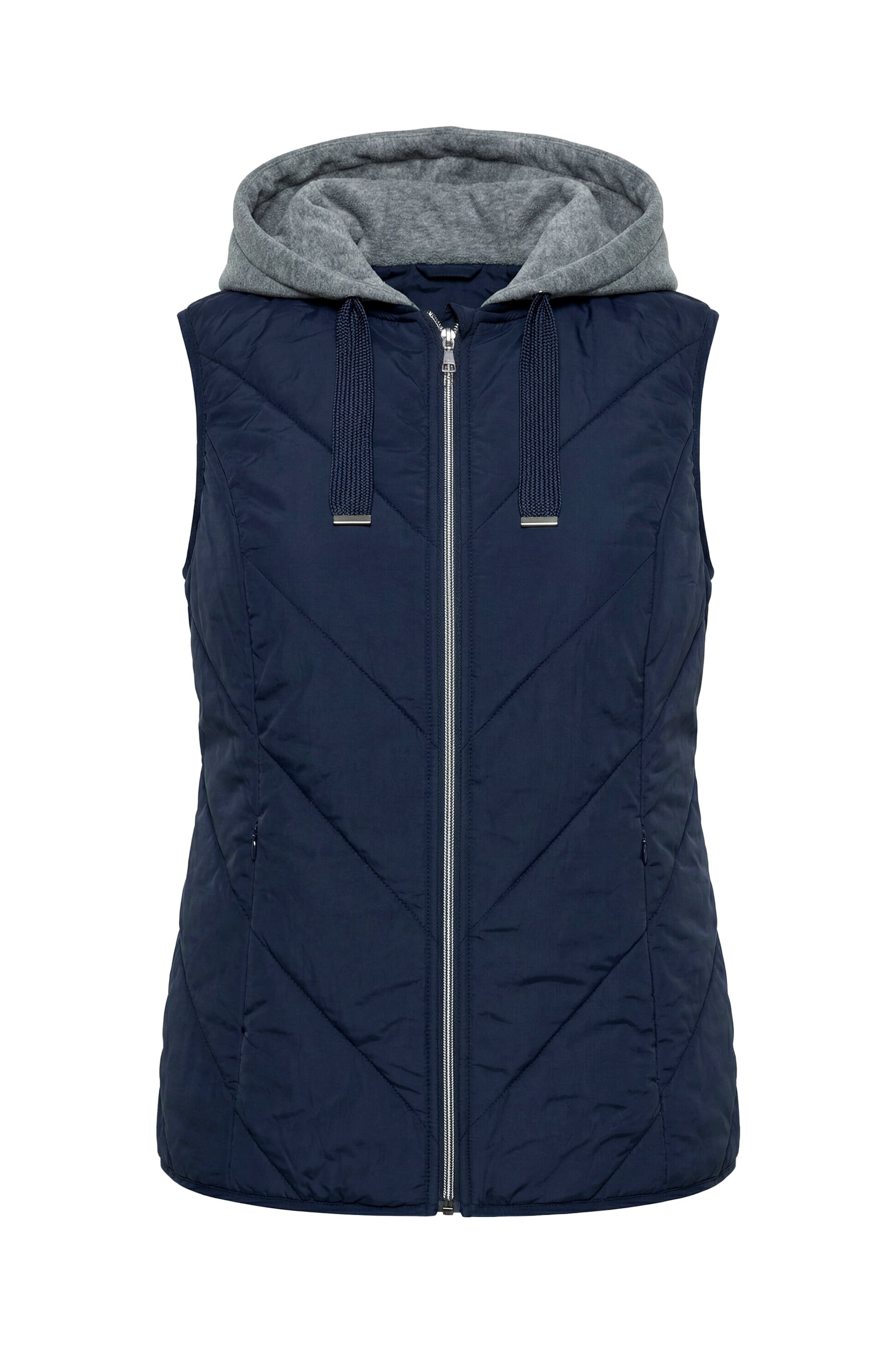 Ulla Popken Vest in Blue: front