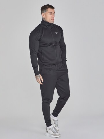 SikSilk Sweatjacke in Schwarz