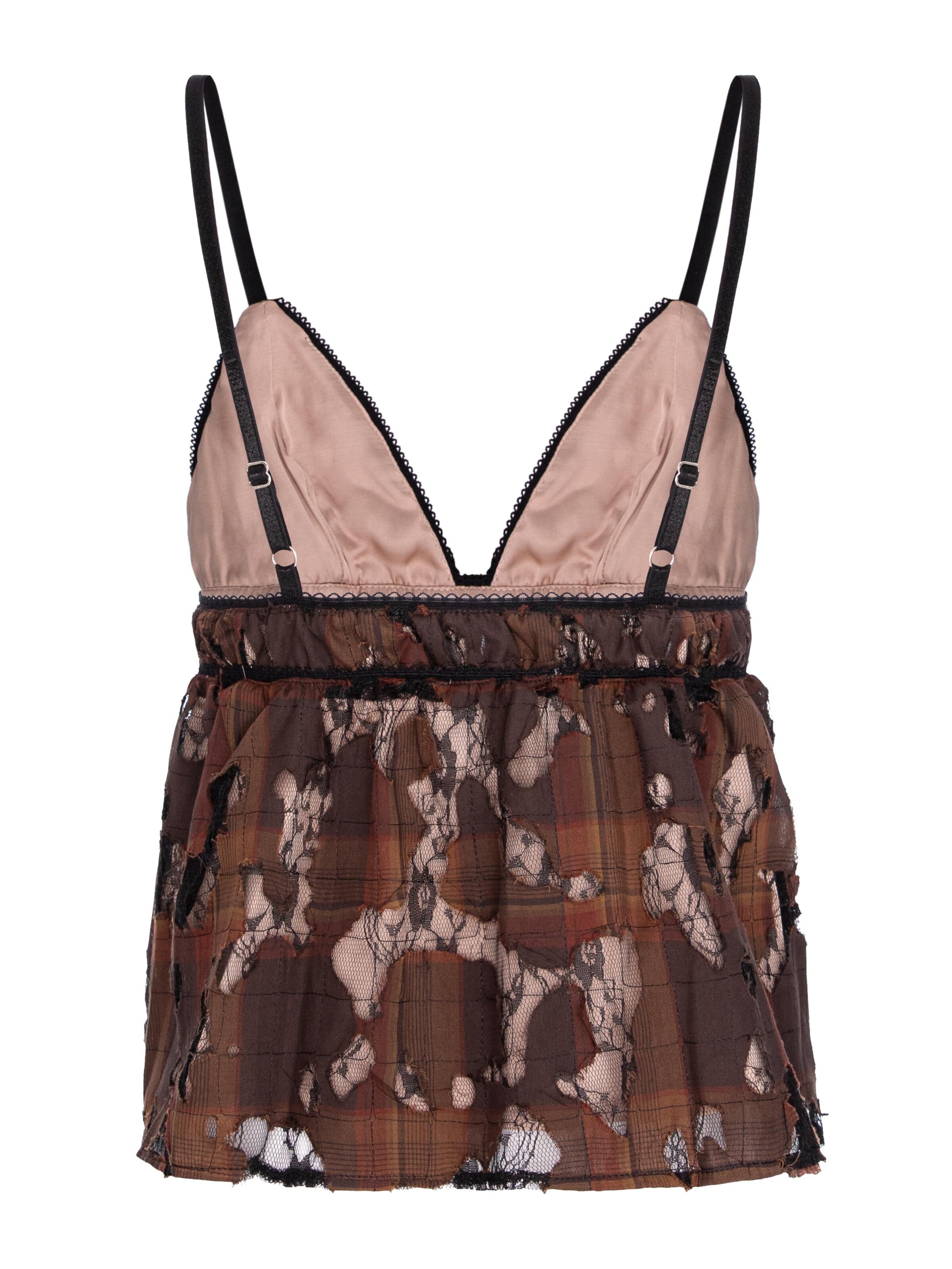 Top 'Erika' di Montage The Label in marrone