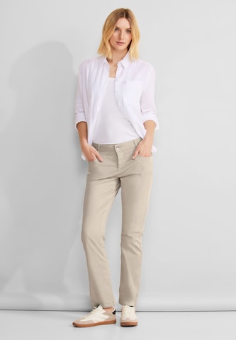 STREET ONE Regular Pants in Beige