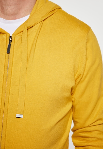 Vestes en maille MO en jaune