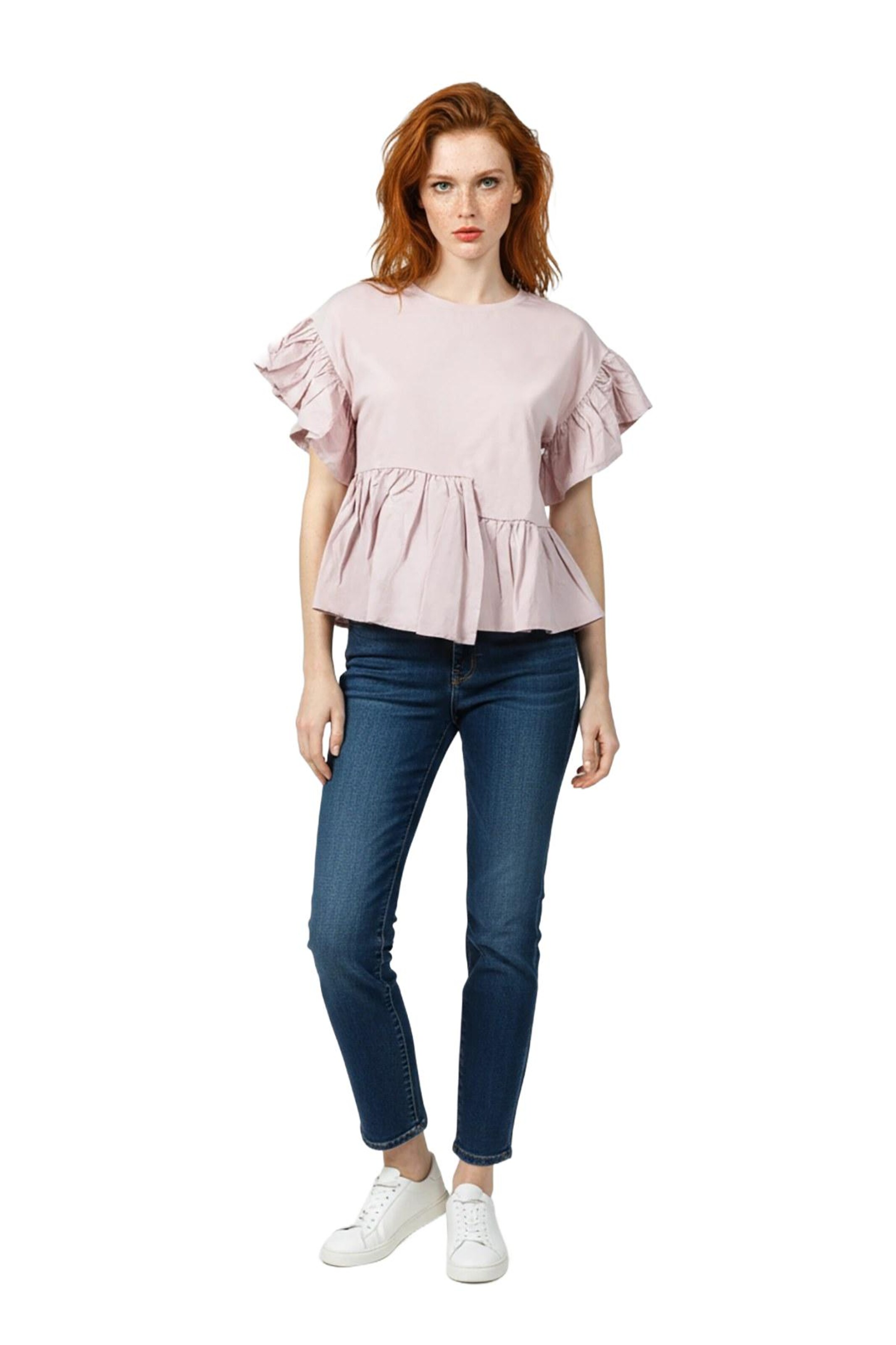 Alexa Dash Bluse in Pink