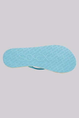 Soccx T-Bar Sandals in Blue