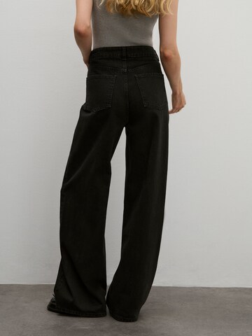 Wide Leg Jean ABOUT YOU x Marie von Behrens en noir
