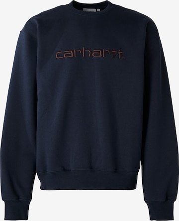 Sweat-shirt Carhartt WIP en bleu : devant