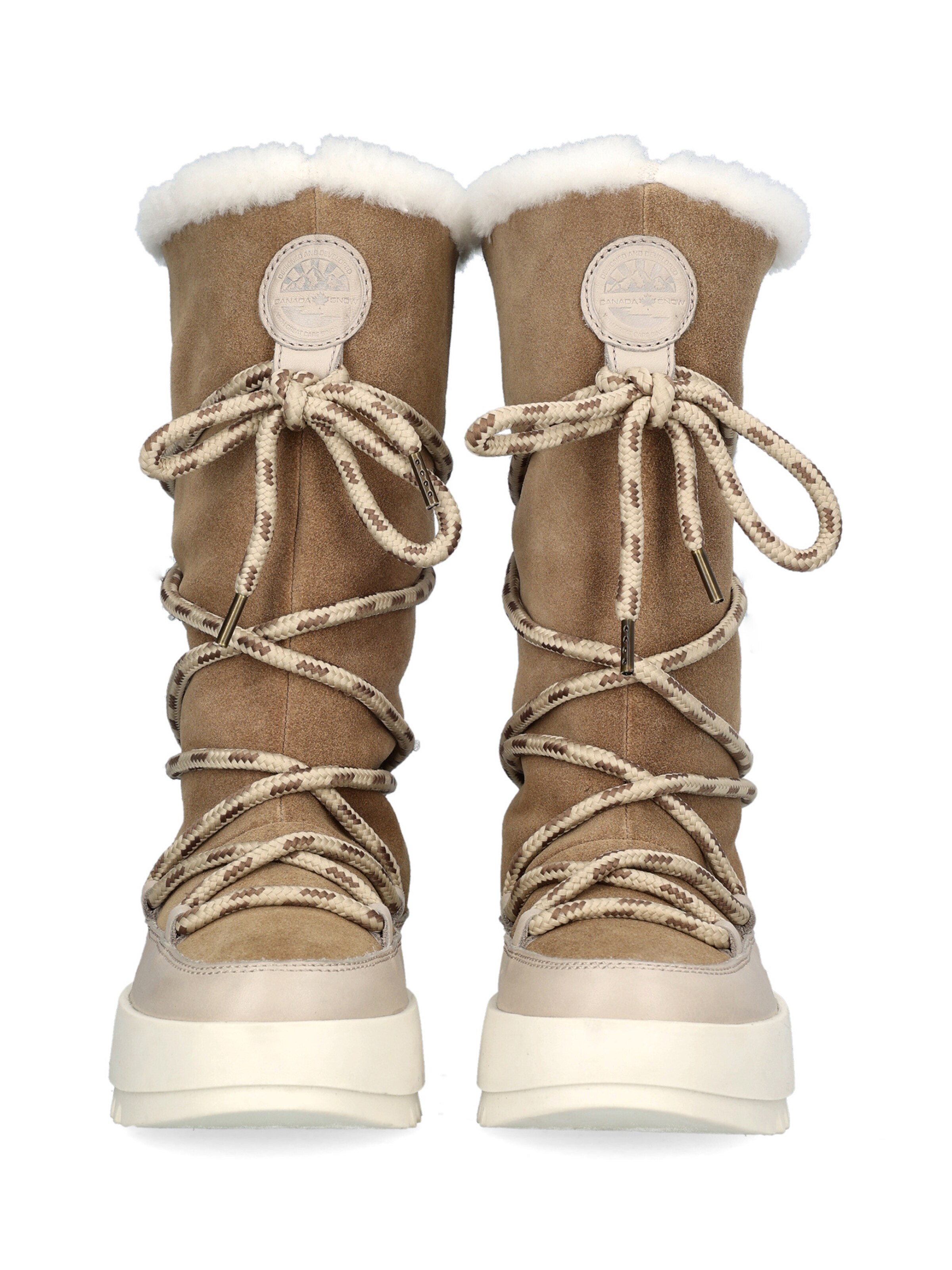 CANADA SNOW Boots 'MOUNT MARTY' in Beige