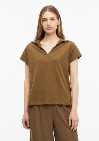 s.Oliver Shirt in Bruin: voorkant