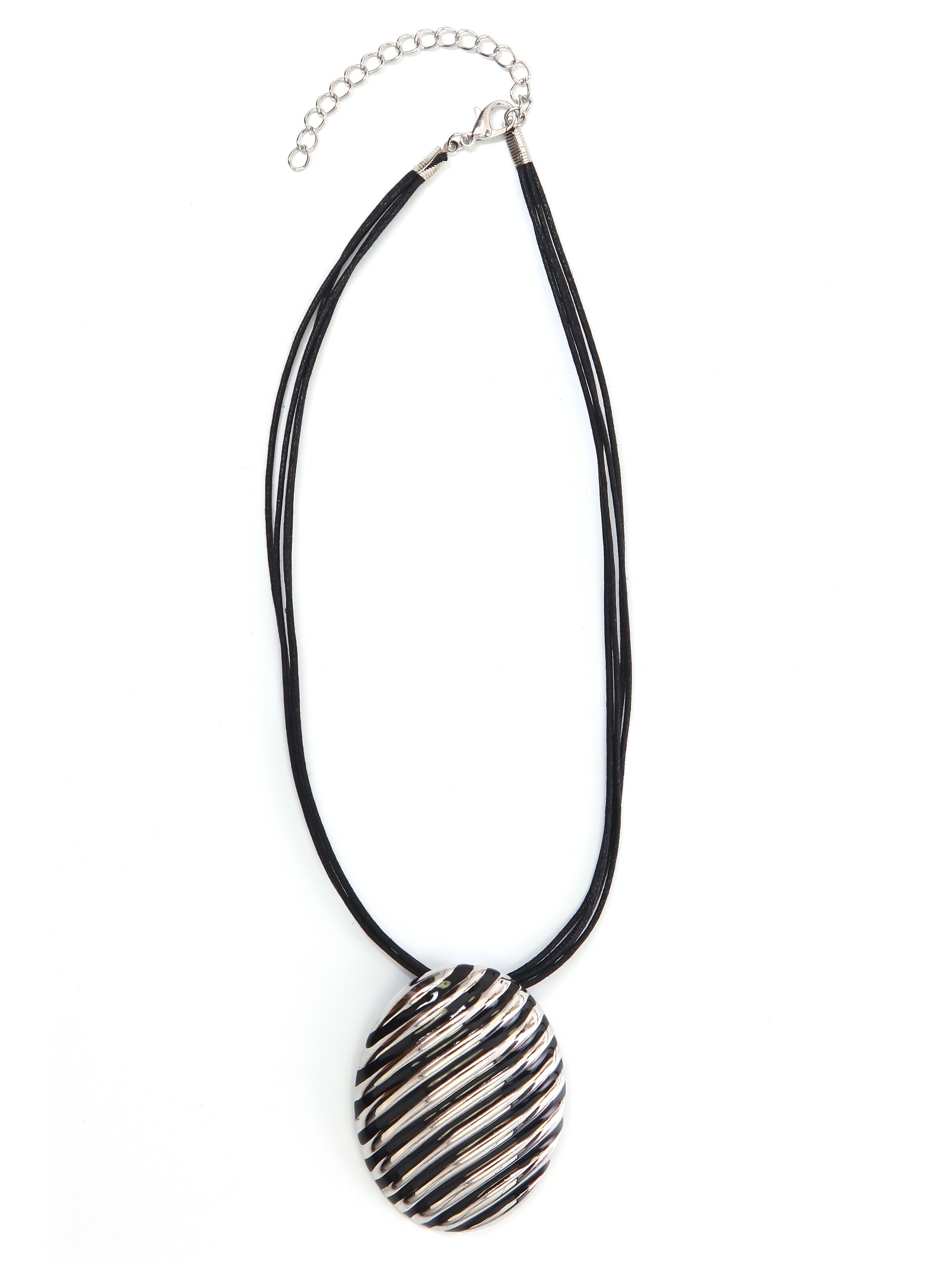 COLLEZIONE ALESSANDRO Necklace 'Beverly' in Black