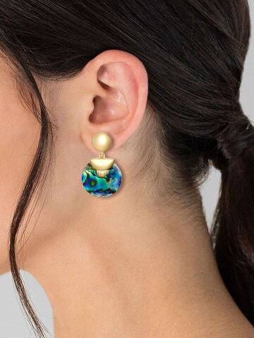 Yokoamii - Pendientes en oro: frente