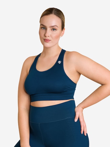 OCEANSAPART Bustier Sport-BH 'Beverly' in Blau: predná strana