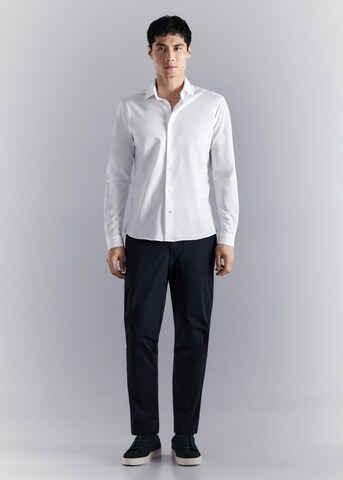 MANGO MAN Regular fit Button Up Shirt 'Adana' in White