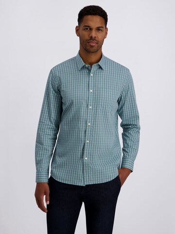 PIERRE CARDIN Regular Fit Hemd im Modern Fit in Blau: Vorderseite