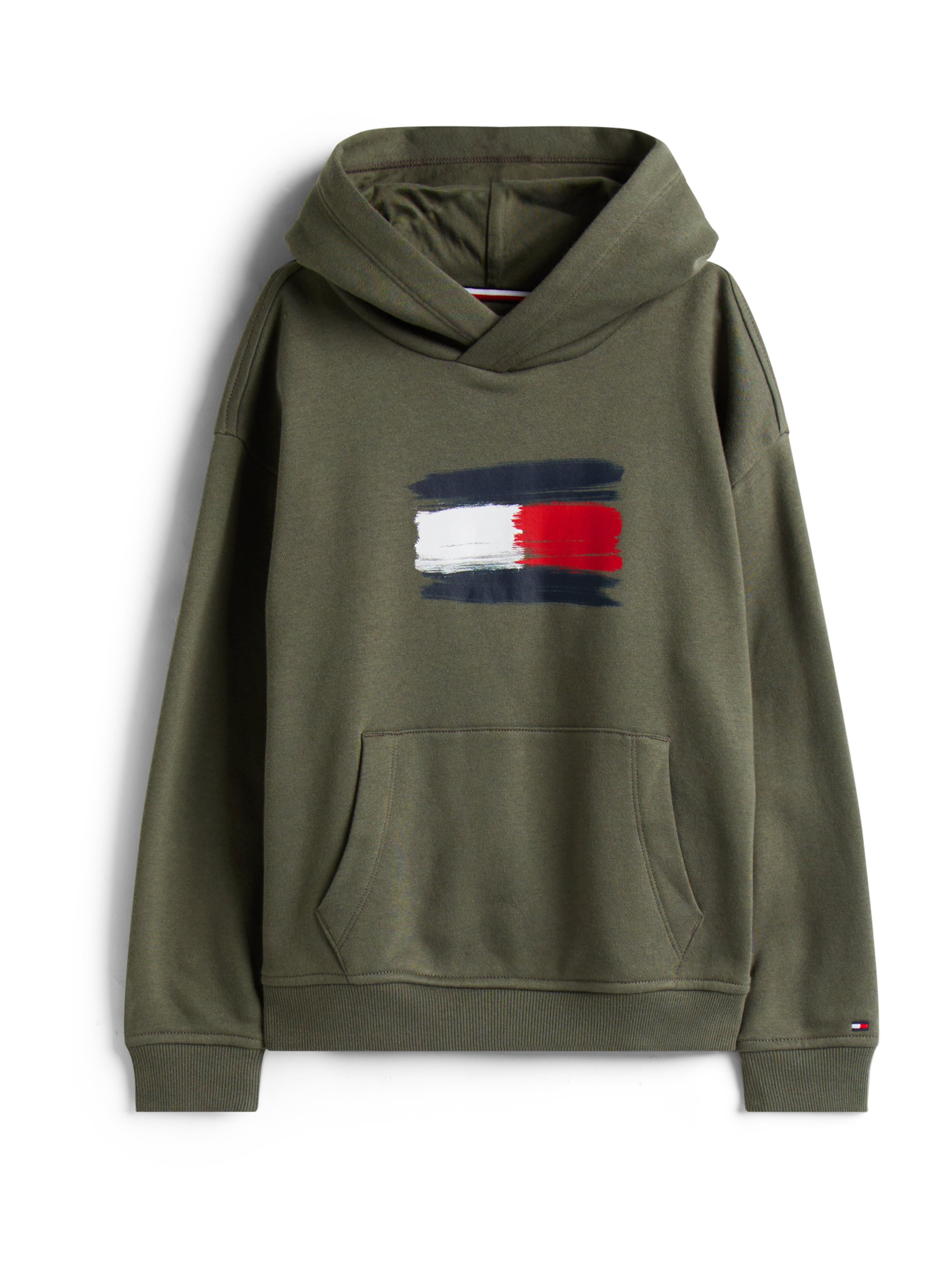 TOMMY HILFIGER Sweatshirt i grön: framsida