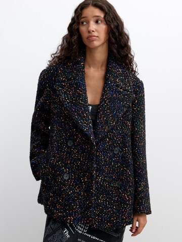 juoda Desigual Demisezoninis paltas: priekis
