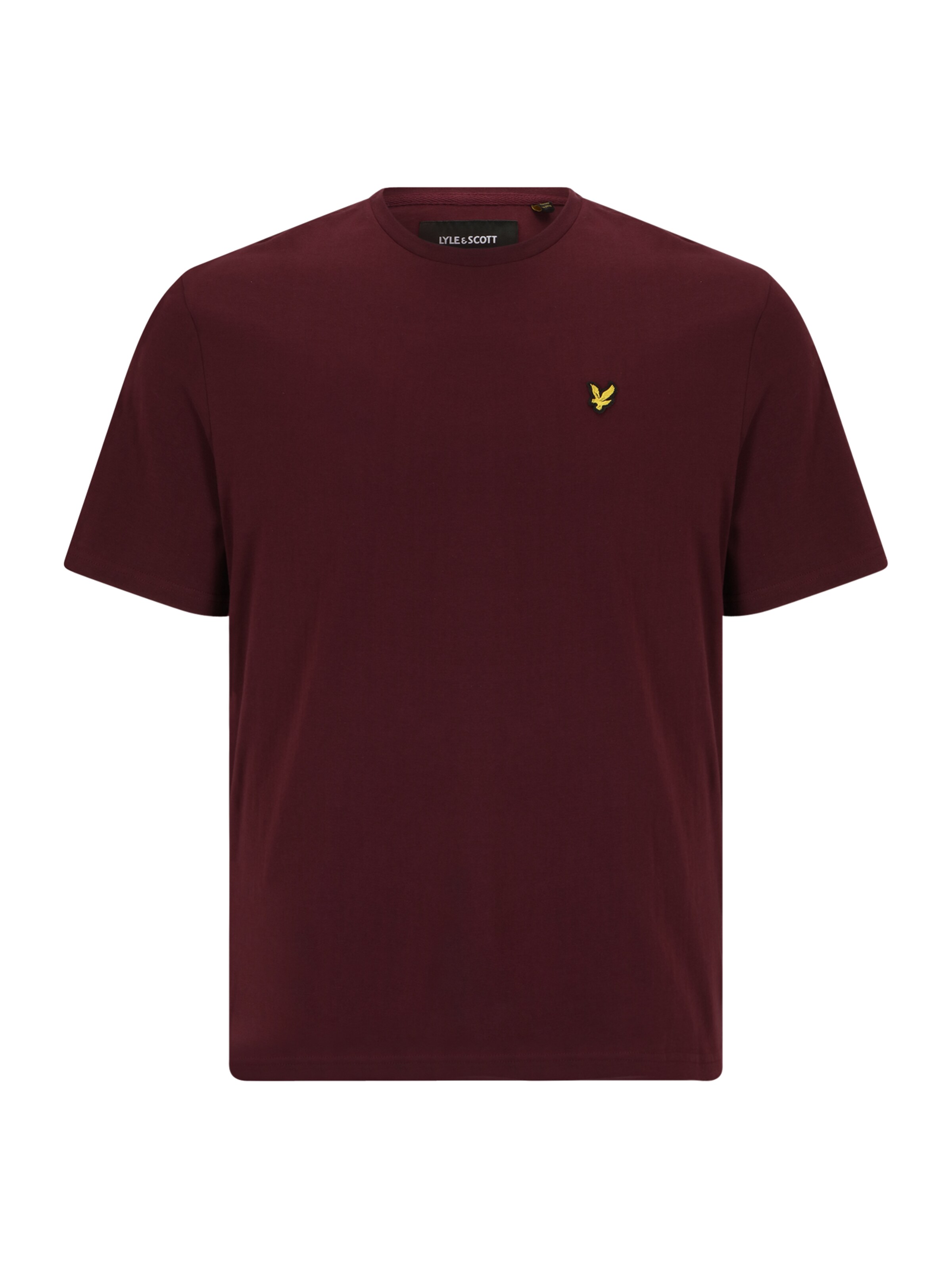 Lyle & Scott Big&Tall Tričko - Červená: predná strana