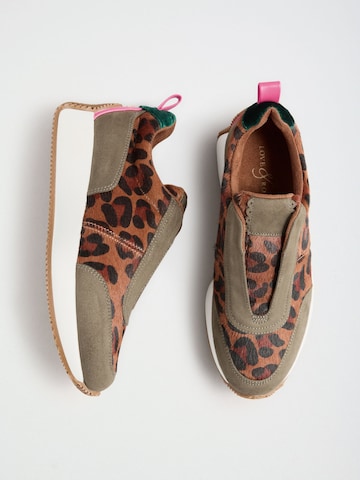 love & roses Slip on boty – zelená