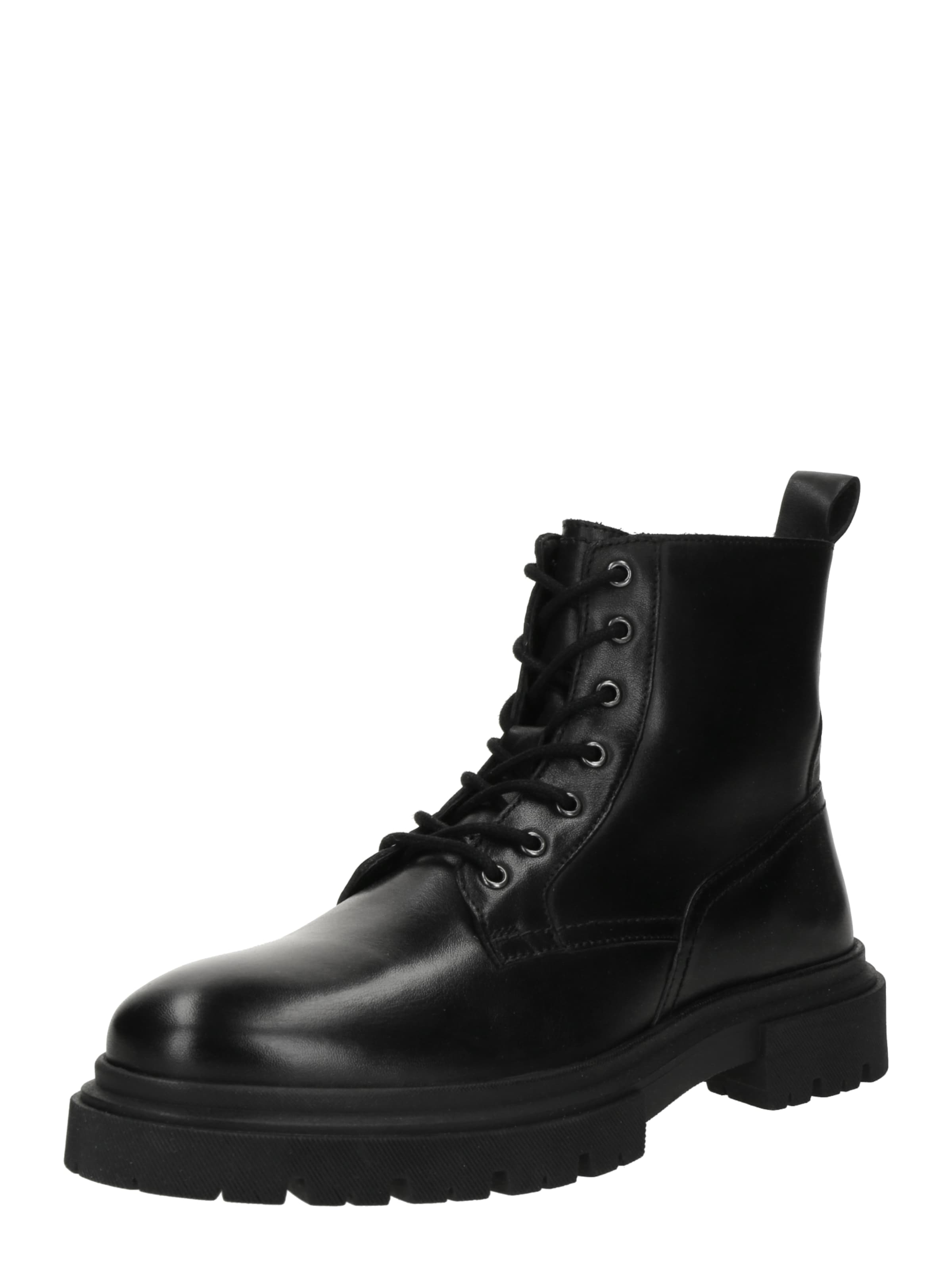 ABOUT YOU Lace-up boots 'Faris' in Black: front
