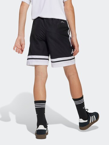 ADIDAS PERFORMANCE Regular Sportshorts 'Squadra 25 Downtime' in Schwarz