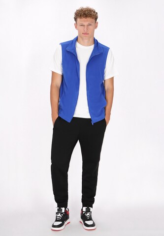 Mo ATHLSR Bodywarmer in Blauw: voorkant