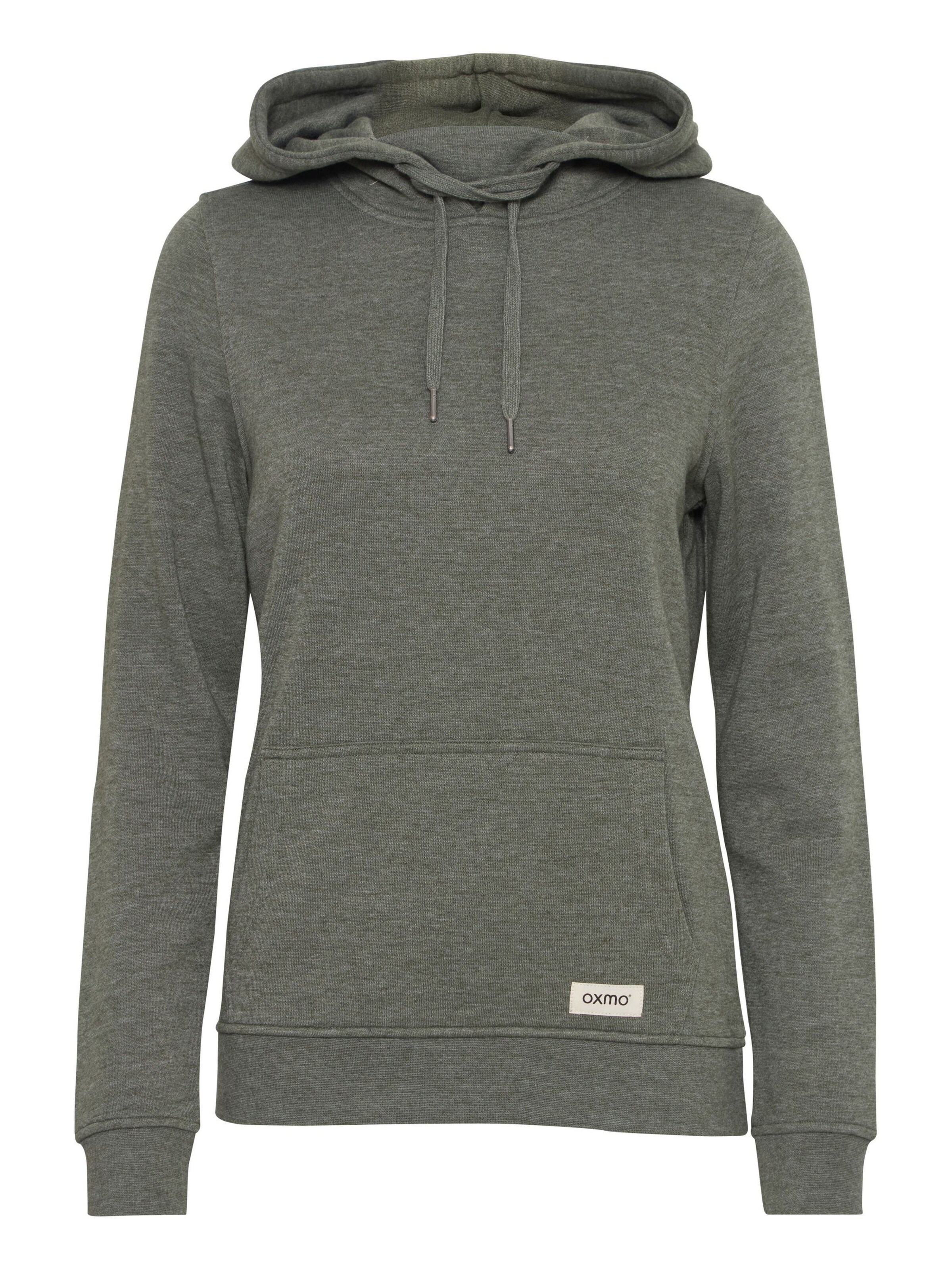 Sweat-shirt 'Owena' Oxmo en gris : devant