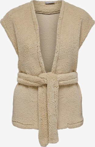 ONLY Knit Cardigan 'DALLAS' in Beige: front