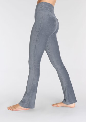 LASCANA Flared Pants in Grey