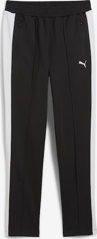 PUMA Slimfit Sportbroek 'T7 Always On' in Zwart: voorkant