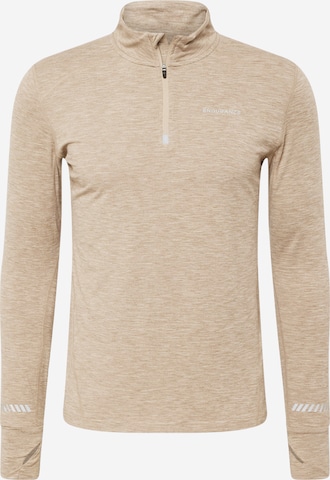 ENDURANCE Performance Shirt 'Tune' in Beige: front