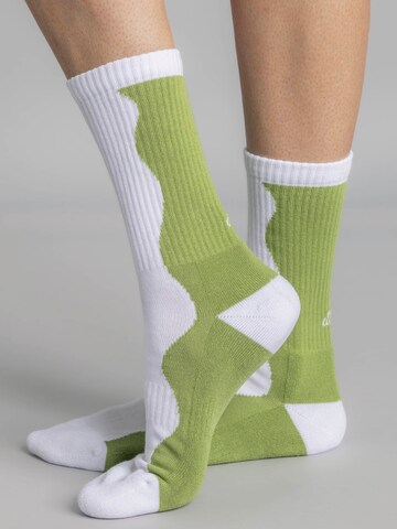 Dirts Socken 'Wave Socks'‌‌‌‌‌‌‌‌ in Grün