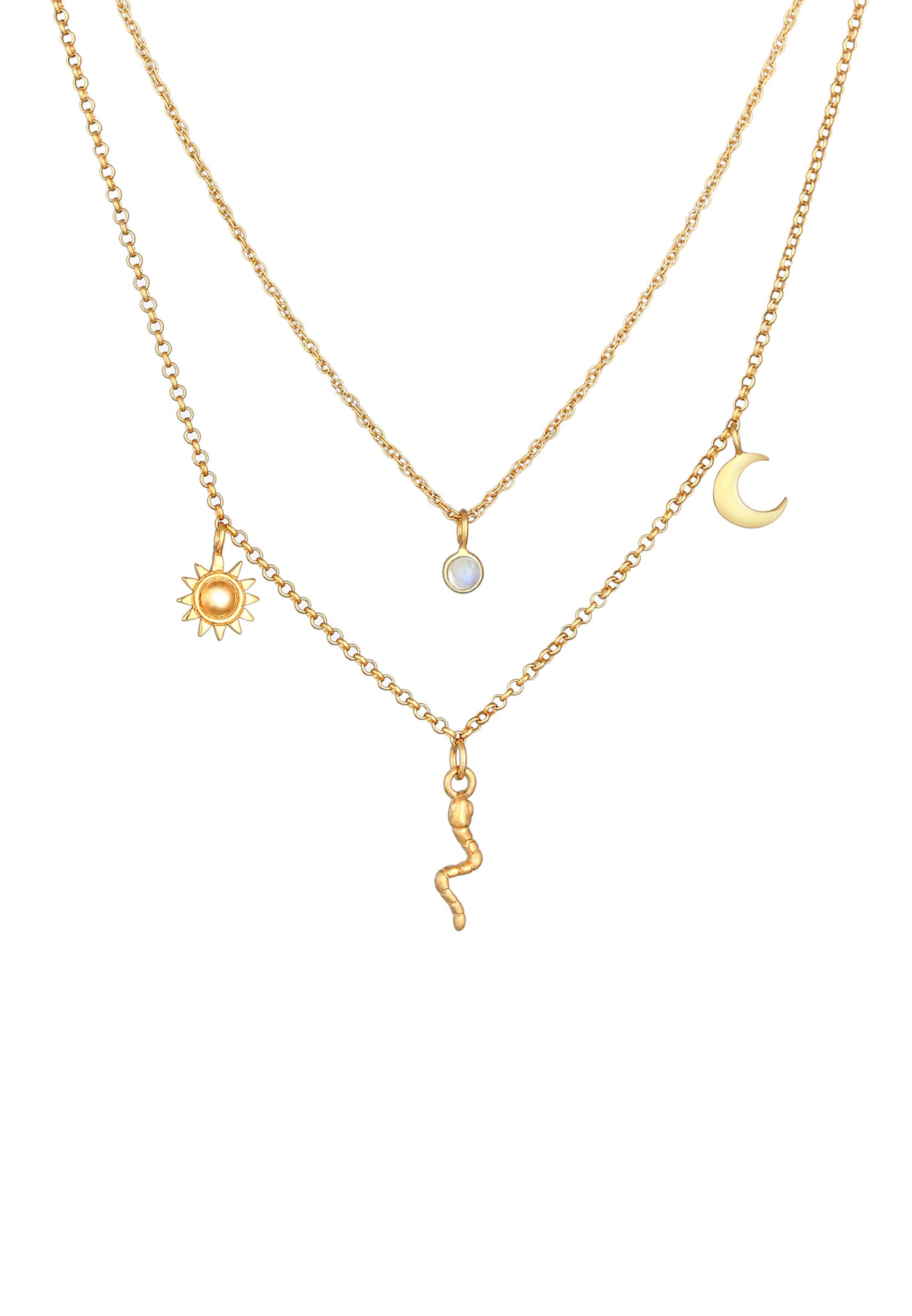 ELLI PREMIUM Ketting in Goud: voorkant