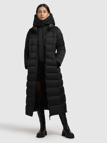 Manteau d’hiver 'Ginsa' khujo en noir