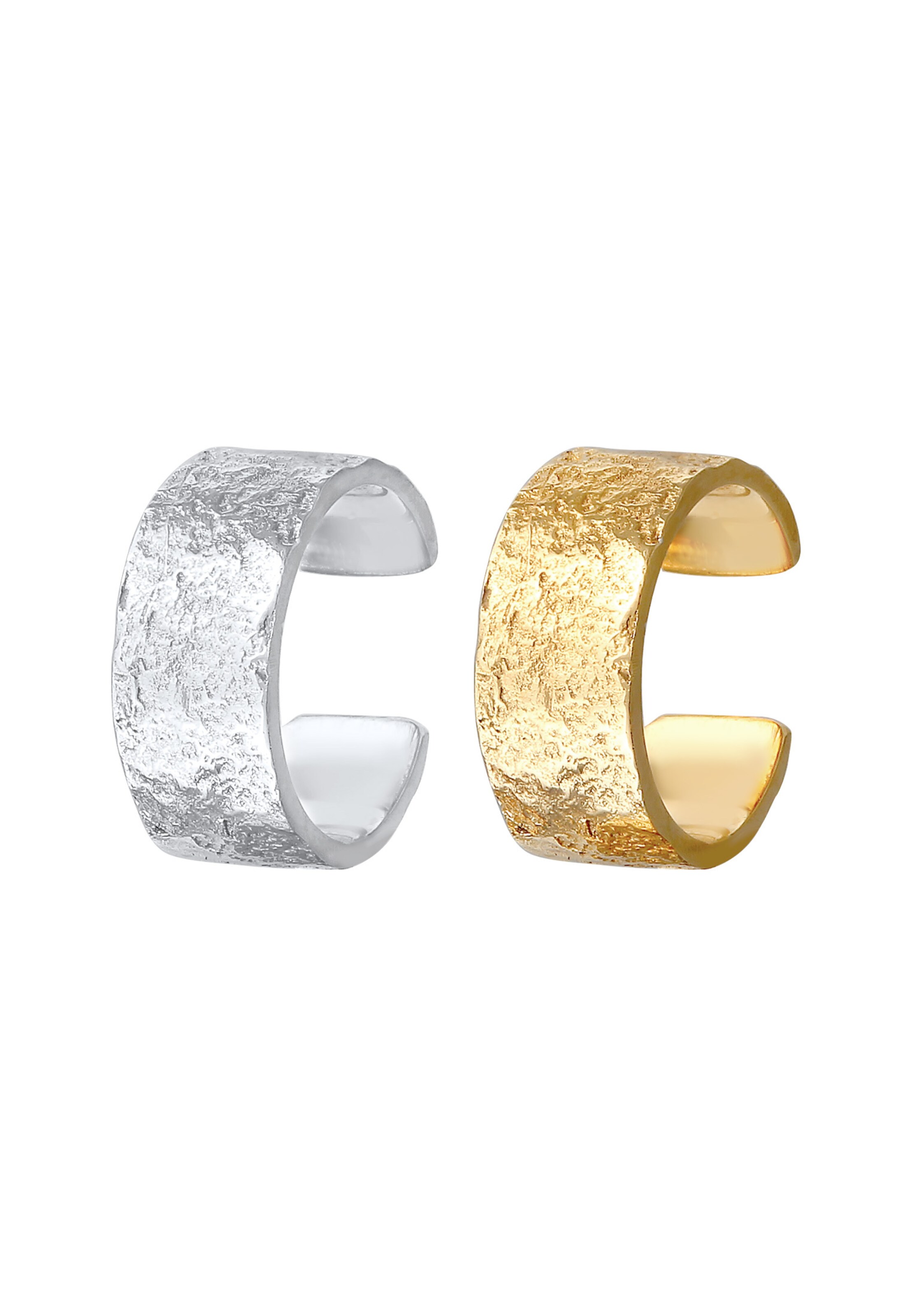 Boucles d'oreilles ELLI en or : devant