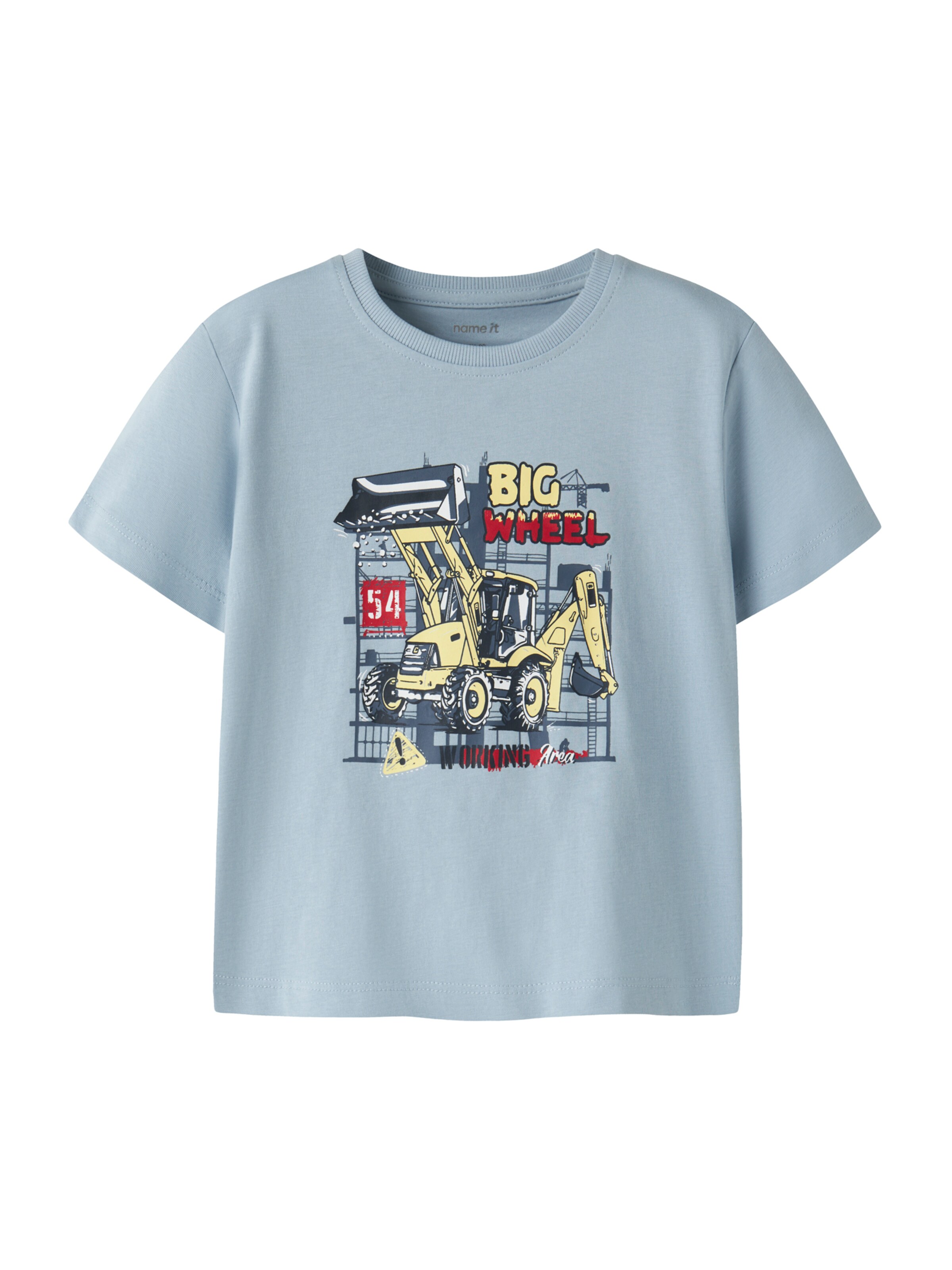 NAME IT Póló 'NMMVAGNO' - kék: elől