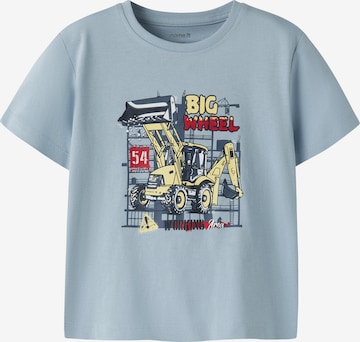 mėlyna NAME IT Marškinėliai 'NMMVAGNO': priekis