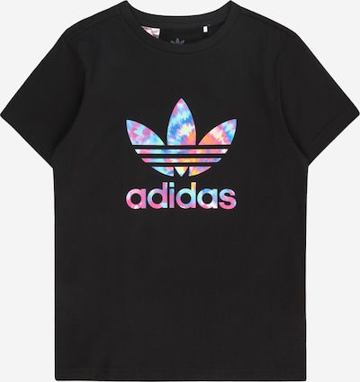 ADIDAS ORIGINALS Shirt 'TREFOIL' in Aqua / Orange / Light pink / Black, Item view