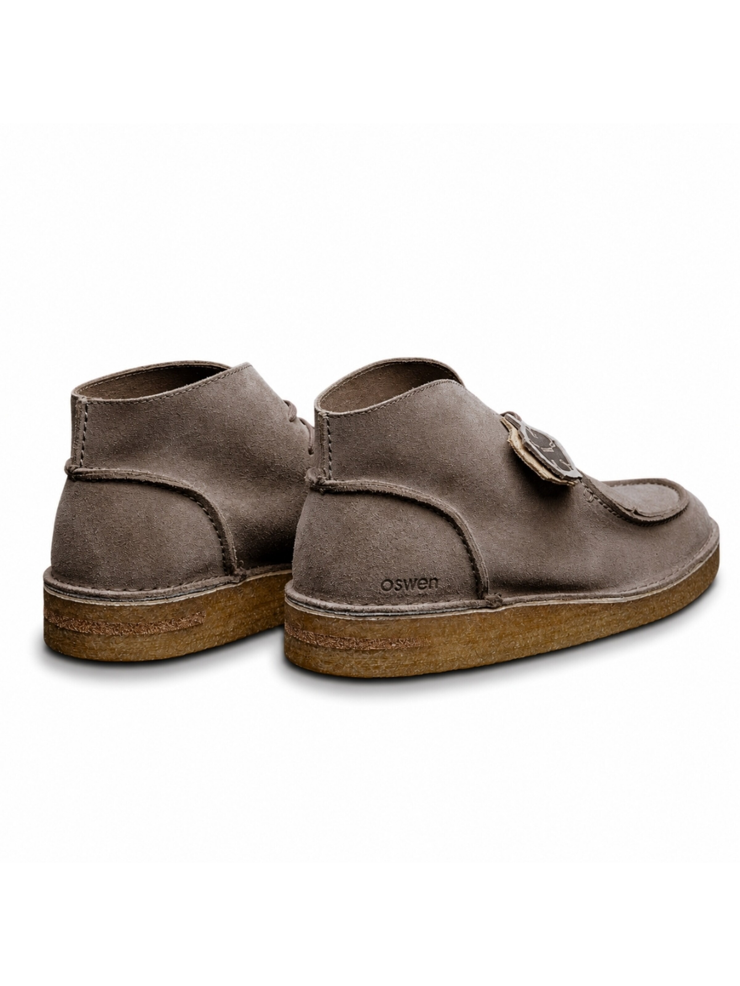 oswen Veterlaarzen 'Ewaldi Suede Boot' in Grijs