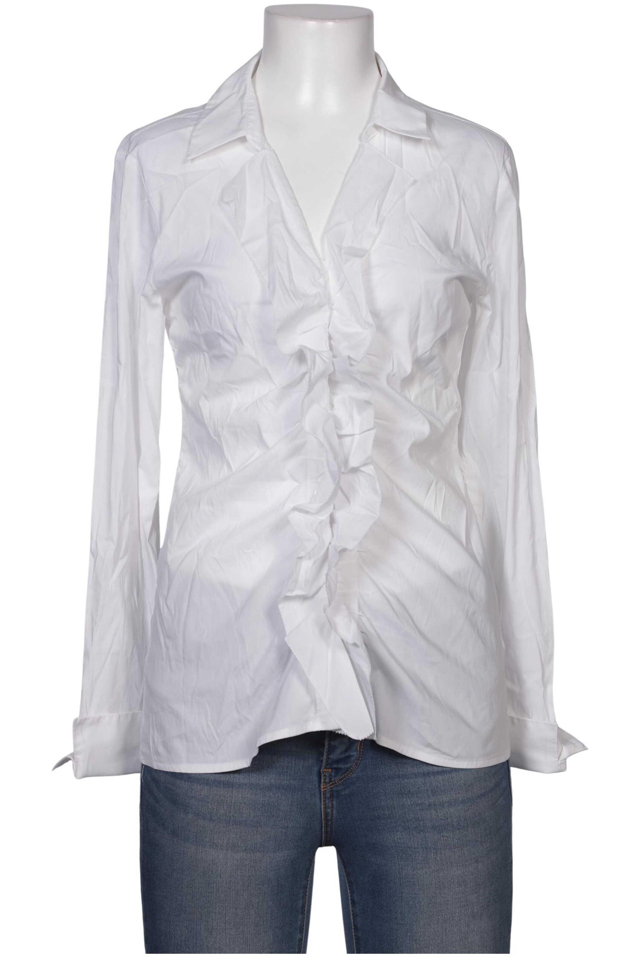 Marc Cain Bluse M in Weiß: Vorderseite