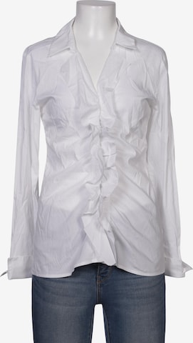 Marc Cain Bluse M in Weiß: Vorderseite