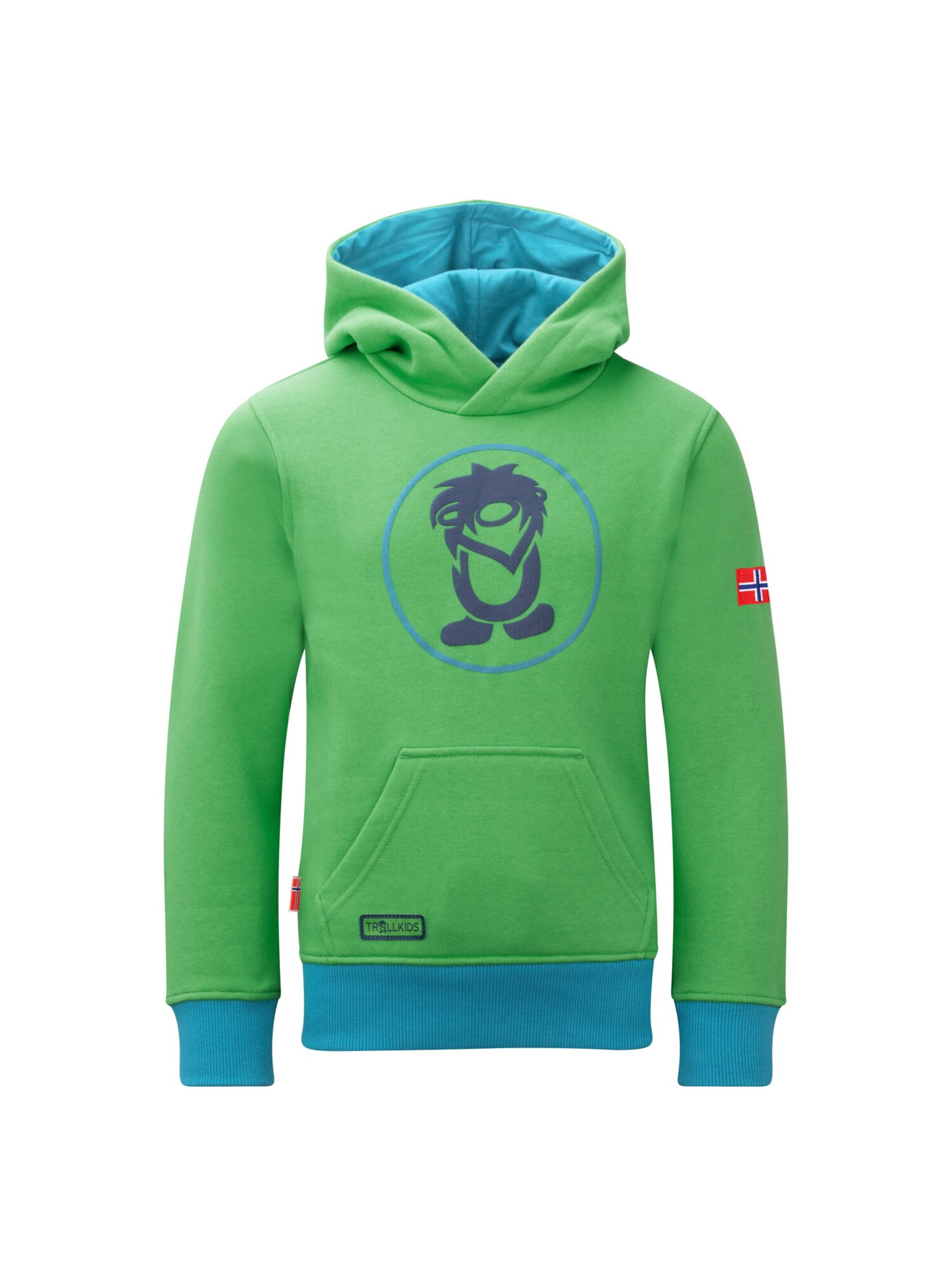 TROLLKIDS Pullover in Grün: Vorderseite