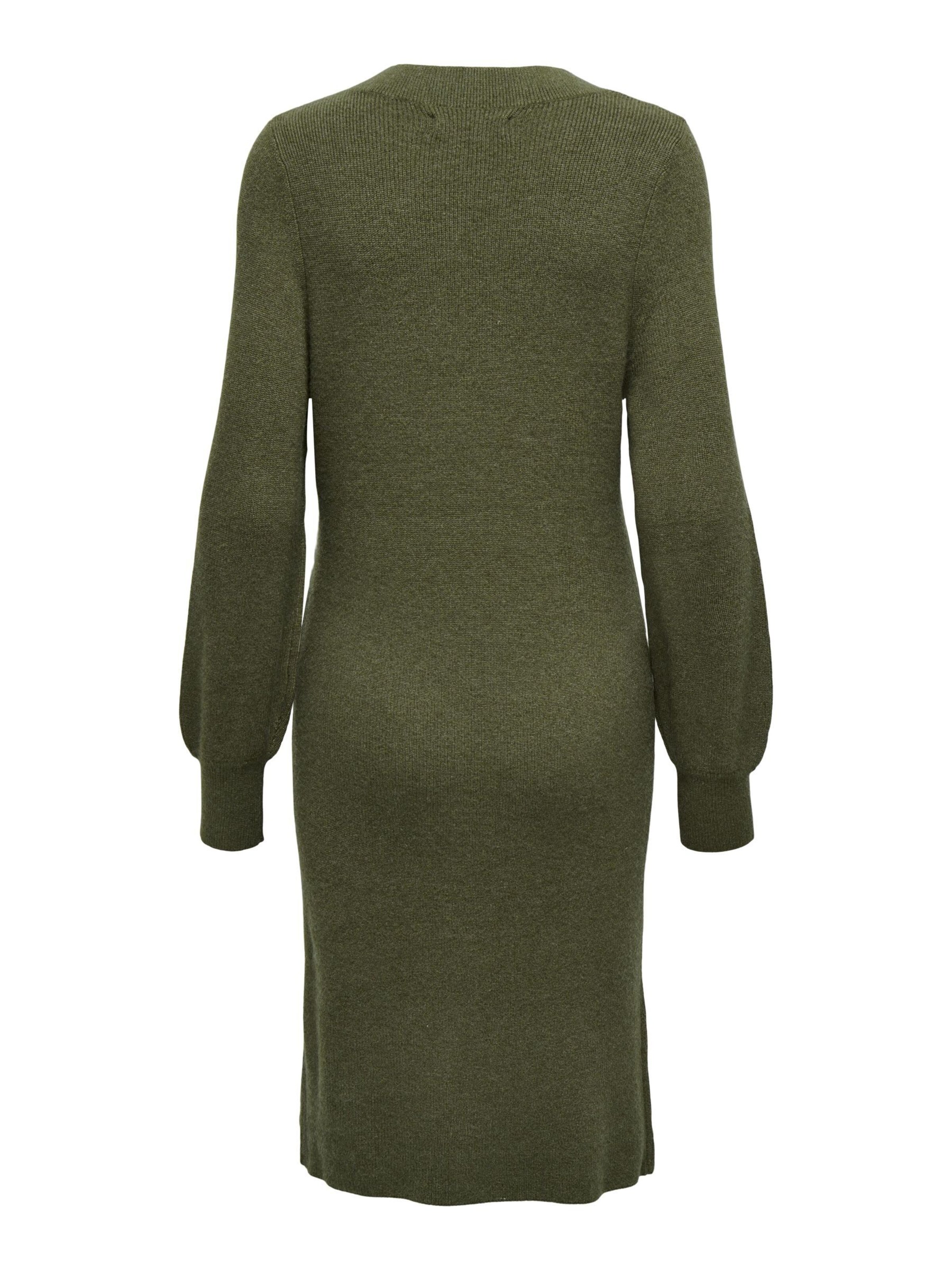 ONLY - Vestido de malha 'ONLKatia' em verde
