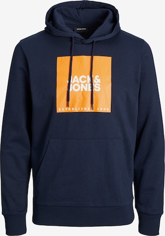 Jack & Jones Plus Tréning póló 'Lock' - kék: elől
