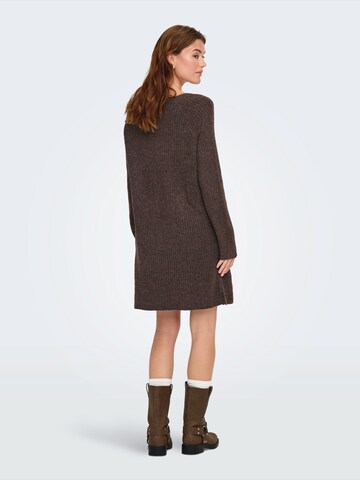Robes en maille 'ONLCarol' ONLY en marron