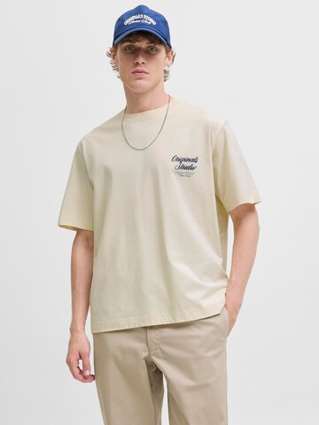 JACK & JONES Μπλουζάκι 'JORNORREBRO' σε λευκό: μπροστά