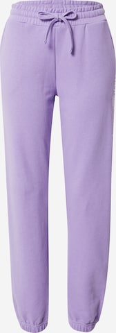 The Jogg Concept Tapered Broek 'SAFINE' in Lila: voorkant
