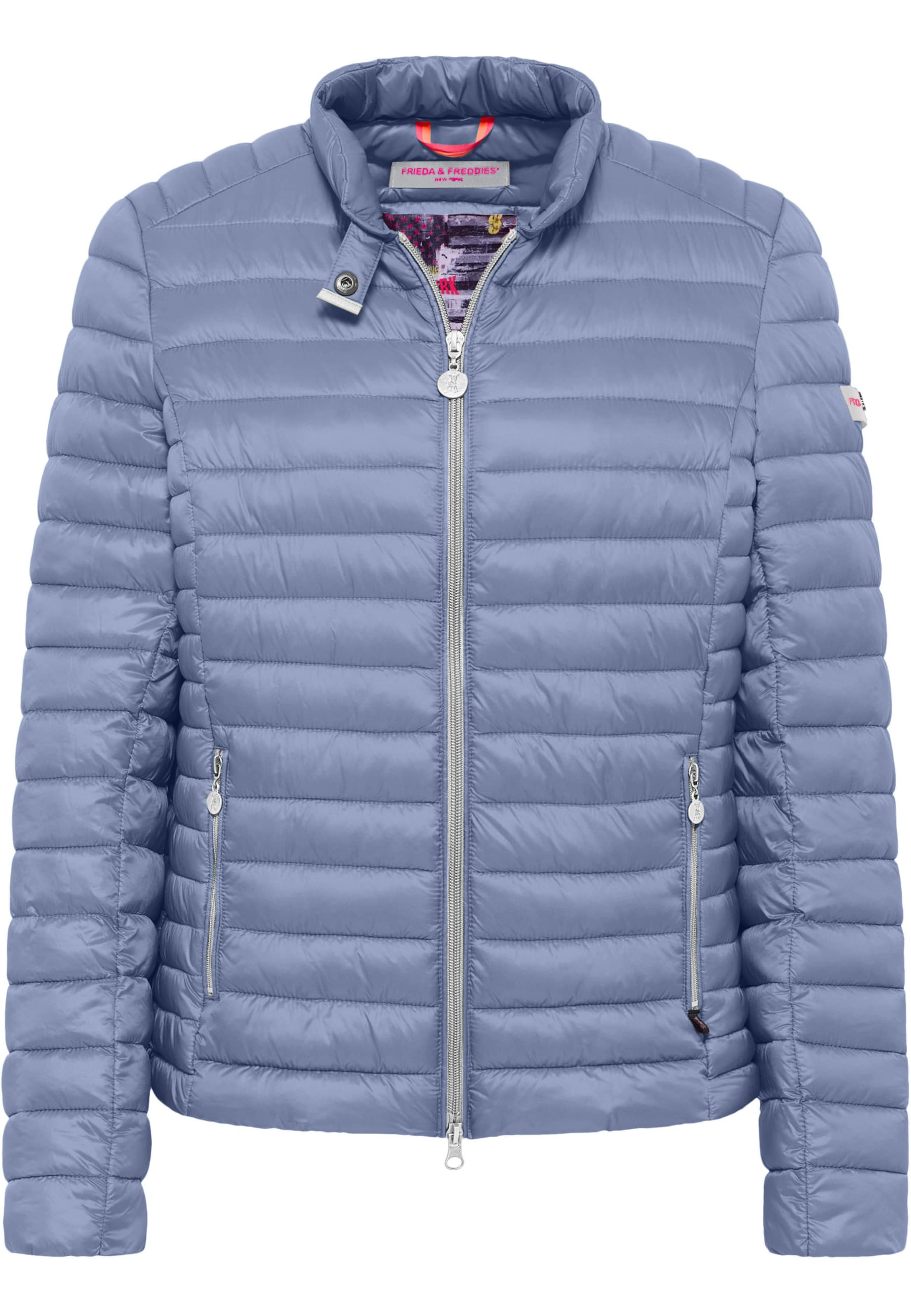 Frieda & Freddies NY Steppjacke Light Jacket  'Judy' in Blau: Vorderseite